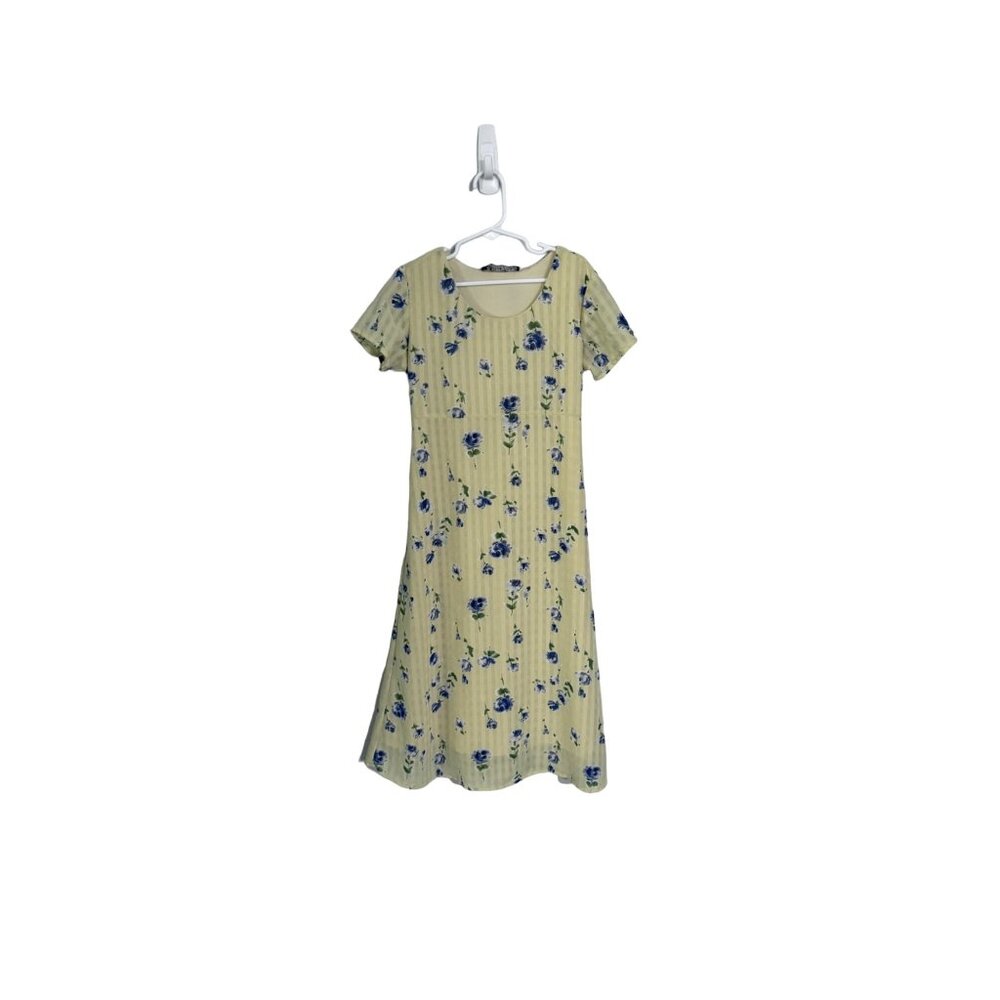Vintage all that jazz 90s floral grunge babydoll maxi dress size 10 kids